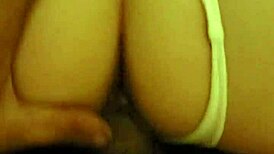 Riding My Big White Cock With Intense Pleasure