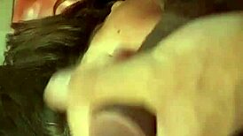 watch this french slut in satin dress suck and get doggystyled