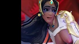 Symmetra's Virus Leads to Lonely Sex Adventures in Overwatch Hentai