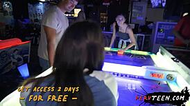 my hairy asian step sister begged for a fan video