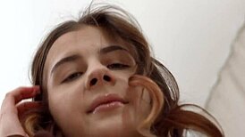 Baby doll, this petite teen rocks a wild MMF threesome trailer