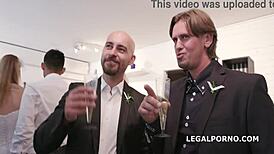 i watch belle leading the gang in a crazy ass to mouth bang