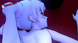 Team RWBY indulges in group masturbation and fingering orgy.