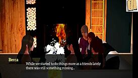 내 새 가족 96: 작은 가슴 브루넷 에로틱 헨타이