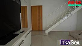 Pamela Santos Seduces Plumber With Huge Ass Passion