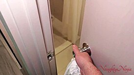 my step-mom finally gives in for a quick round. just this once in a steamy moment.