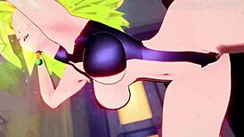 Lesbian POV Experience In Dragon Ball Hentai With Khalifa