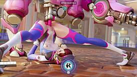Overwatch hentai compilation with contrasting scenes from 99 10 01 23