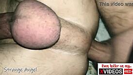 Close-Up Couple Bareback Gay Sex