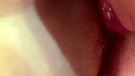 Stepbrother licks my virgin red pussy for the first time... wet and tight close-up