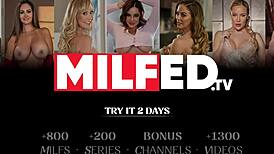 Hot Blonde Wife Cheats with Big Black Neighbor!