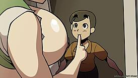 Bombshell barista serves coffee part 2 by tailblazer 😊