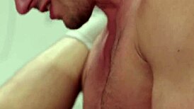 Devin Franco performs intense blowjobs and face fucking with juicy hunks in gay scenes.