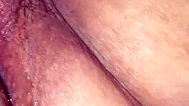 bbw duca wife using vibrator after a messy creampie, damn again