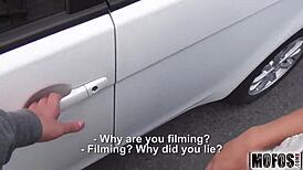 Cutie Gets Roadside Anal