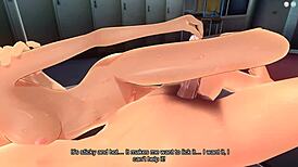 intense teen handjob leading to wild sex in hentai