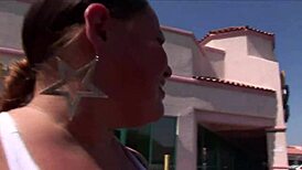 yo, check this big booty white bbw! got picked up and fucked hard for cash outdoors!