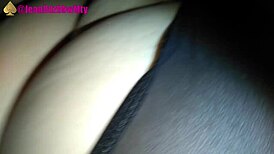 Massive creampie floods latina milf’s tight pussy hard