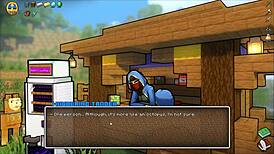 Hornycraft Parody Hentai Game Pornplay Ep 42: Merchant Gets Fucked By Big Futanari Cock!