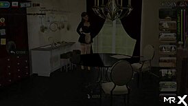 Fashionbusiness Takes a Steamy Shower in Hentai Style!