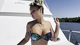 i fuck myself with dildo on yacht