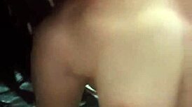 I'm fucking an 18 year old beauty with big natural tits on the bed