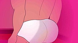 My neighbor in a gay cartoon porn is so hot!