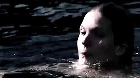 Supernatural Sexy Bikini Girl Swimming In The Pool