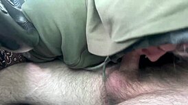 Car BLOWJOB Turns Wild with FROMEB