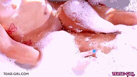 Amazingly Hot Blonde Teen Swallows in POV Anal Massage