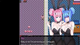 hey, check out this femdom hentai with mika and maki face sitting