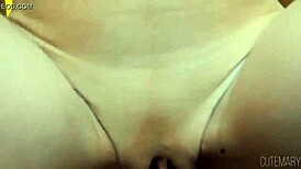 Close-Up Grinding And Rubbing Virgin Dripping Pussy To Creampie.