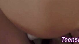 Amateur teenager gets fucked hard in pov style