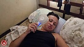 i went to tease the guy but he fucked my pussy in the pool and came inside