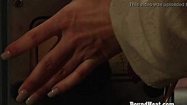 adela the submissive lesbian slave follows mistress’s orders every time 😈