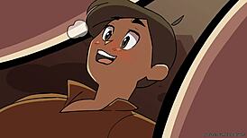 Bombshell barista serves coffee part 2 by tailblazer 😊