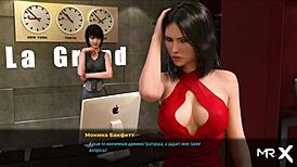 He inserts his cock into her pussy right in the men's toilet during the game