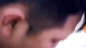 Hey, wanna see this hot Asian guy give an intense blowjob?