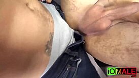 latino gay guys urbano and angel sucking and fucking bareback