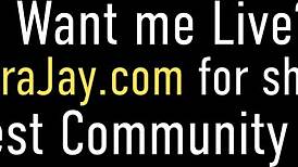 US Cougar Sara Jay and Brit Louise Jenson Slam Pussy Hard