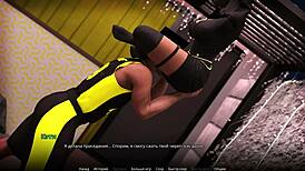 College Slut Rides Big Cock in Rough Hentai Action