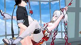 Anime Hentai Creampie in 3D Cartoon Porn