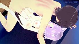 inugami korone fucks nekomata okayu intense
