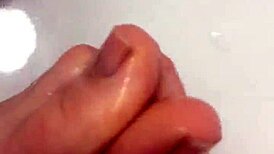 Taking Off My Nylon for a Refreshing Shower Experience