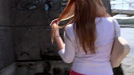 German Scout - Ginger Kiara with Big Tits Picked Up for Street Fuck