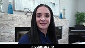 Povmom4k stressed stepson needs milf stepmoms pussy