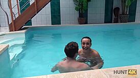 wow, cash turns anna rose into a stranger's slut outdoors!