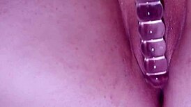 Sister's girlfriend enjoys teasing and fucking with toys