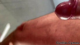 i gave a blowjob while he watched porn on my laptop, tons of cum in mouth