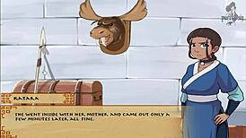 i'm brunette avatar trainer getting rough sex in part 6